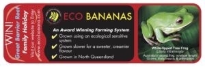 "Win a Trip to the Great Barrier Reef" - Fruit Sticker
